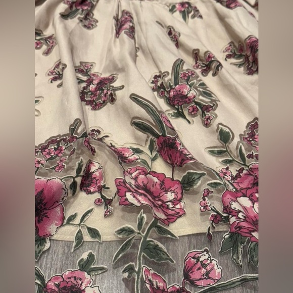 Arula Floral Babydoll Dress 1X Cottagecore Puff Sleeve Prairie Altar’d State - Picture 7 of 7